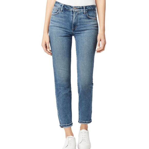 Joe’s Jeans Niki Distressed Straight Leg Boyfriends Jeans Size 27 - Picture 1 of 9